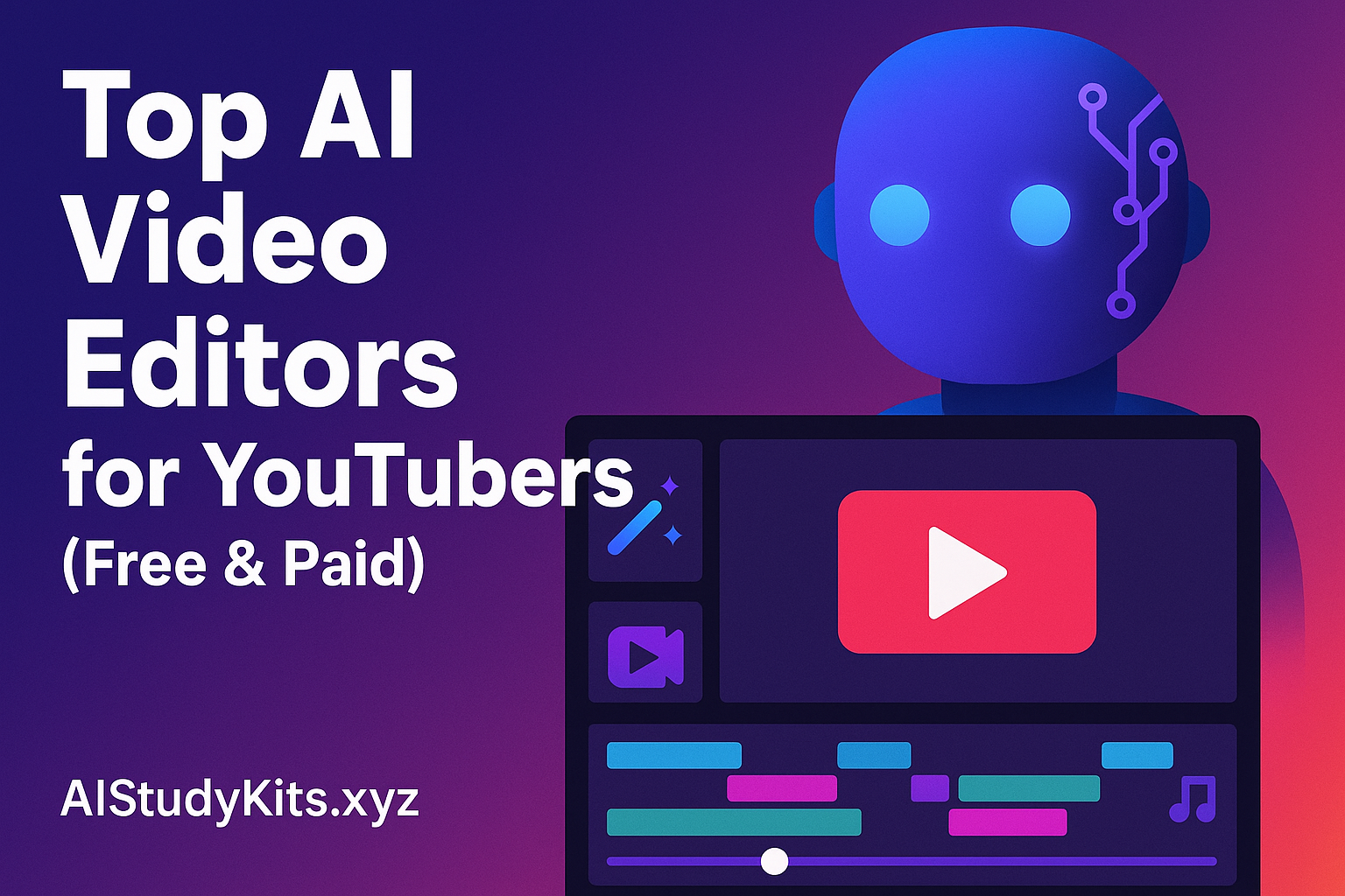 Best Free and Paid AI Video Editors for YouTube