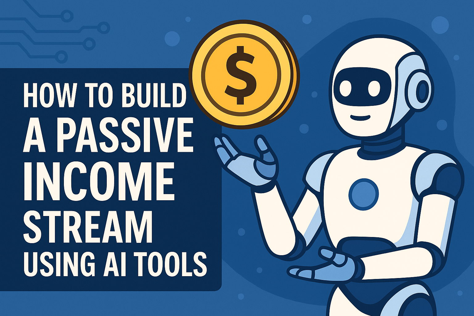 How to Build a Passive Income Stream Using AI Tools