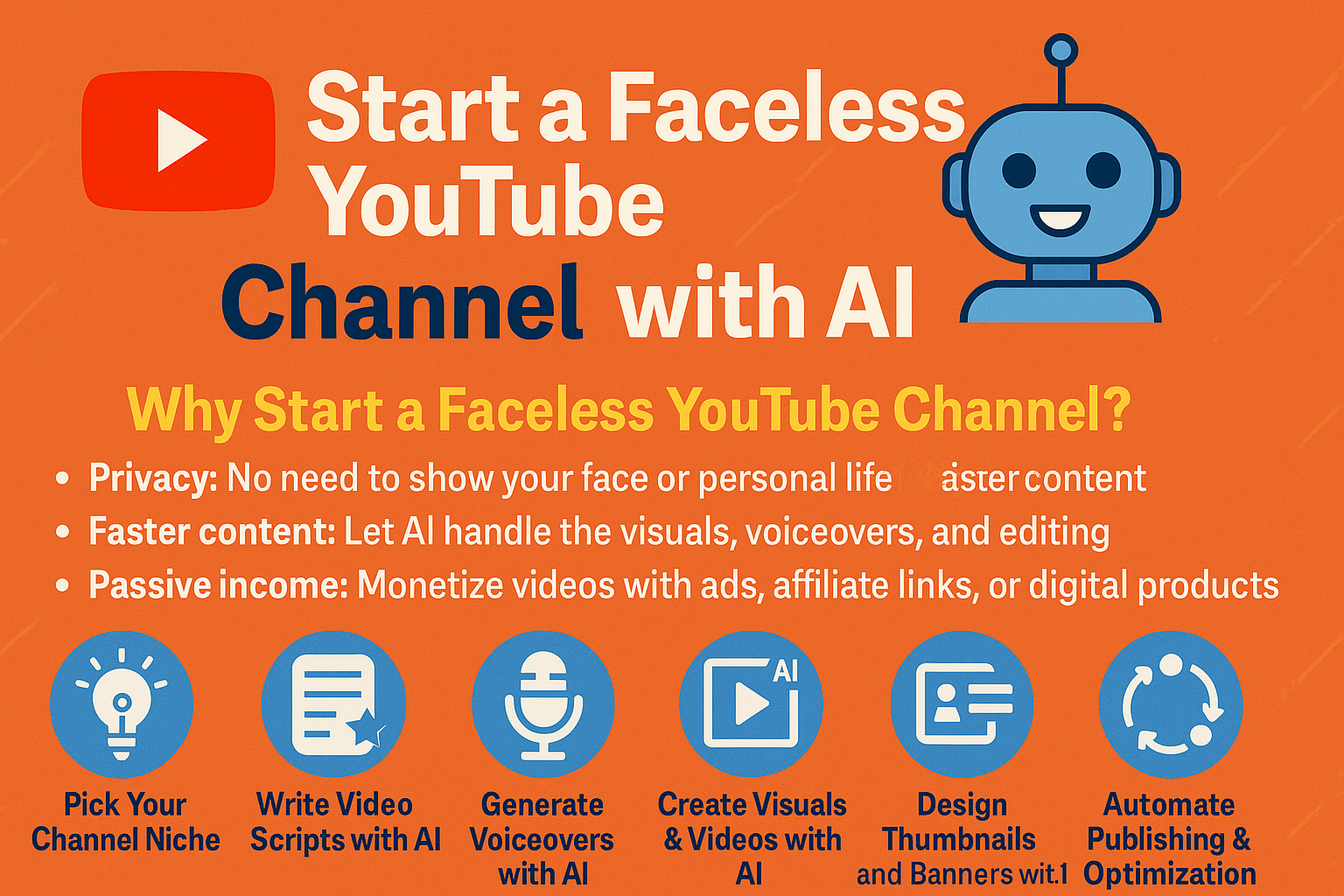 Start a Faceless YouTube Channel with AI: Here’s How