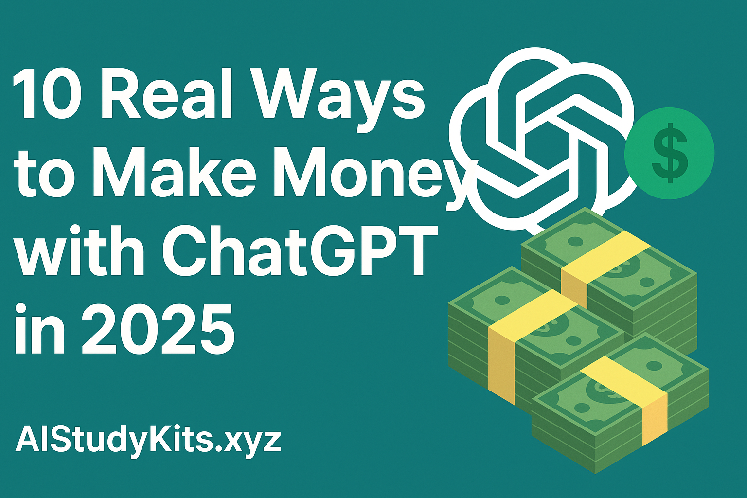 10 Real Ways to Make Money with ChatGPT in 2025