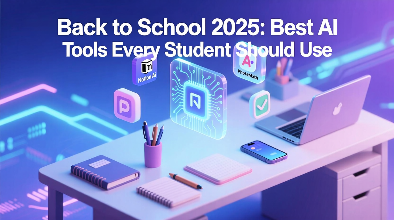 Back to School 2025: Best AI Tools Every Student Should Use